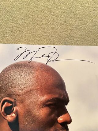 I ' m Back More Rare Air Book Autographed Michael Jordan 1995 Chicago Bulls W/coa 3