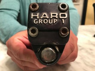 Haro Group 1 Anlun Bmx Race Stem Vintage 1st Gen Rare