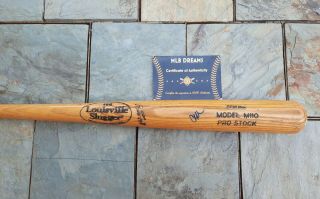 Rare Signed Pittsburgh Pirates Astros Colin Moran Game Bat Last One