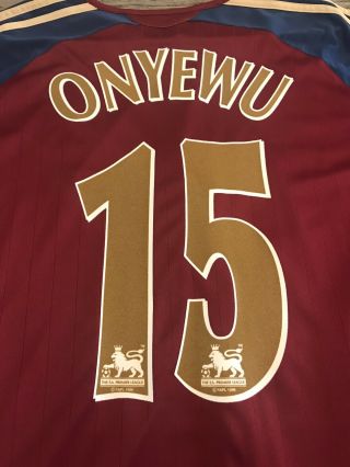 Rare Vintage Oguchi Onyewu 2006 - 07 Newcastle United Adidas Jersey Shirt Xl Usa