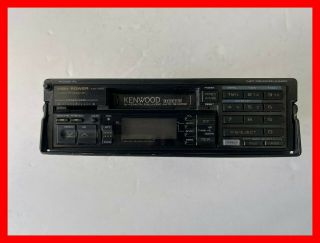 Rare Kenwood Krc - 858 Cassette Receiver Car Radio Player Asis