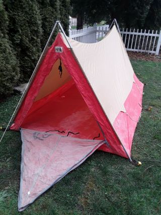 Rare North Face Vintage Backpacking Camping Tent 2 Person