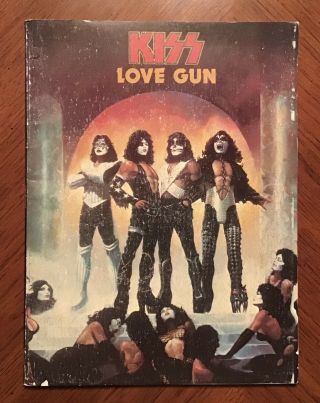 Vintage & Rare Casablanca 1977 Aucoin Mgt (kiss Love Gun Songbook) Rock Steady