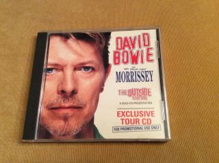 David Bowie Very Rare Promo Cd - The Outside Tour 1995 With Morrissey - Look