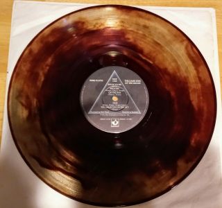 Pink Floyd,  The Dark Side Of The Moon,  12 " Colored Brown Lp,  1973,  Rare Find
