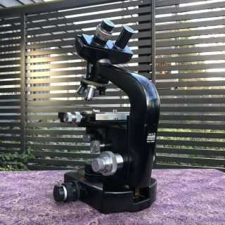 Wow Rare Vintage Wild Heerbrugg Switzerland Binocular 4 Head Microscope