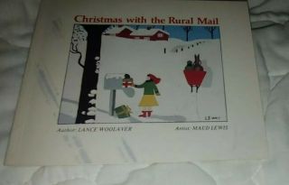 Rare 1979 Christmas With Maud Lewis By Woolaver,  Lance (paperback)