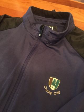 Rare Crump Cup Pine Valley Golf Club Footjoy Insulated Rain Jacket Size Large