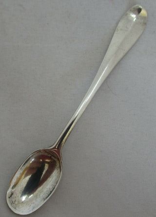 Rare Antique Queen Anne Britannia Silver Spoon,  C1710,  Crested