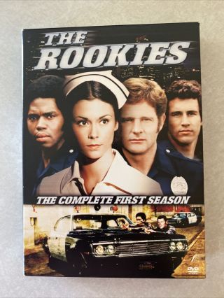 The Rookies The Complete First Season (dvd 2007,  5 - Disc Set) Extremely Rare Oop
