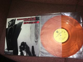 Flaming Lips Transmissions From The Satellite Heart Lp Rare Gold Vinyl 1993 1st