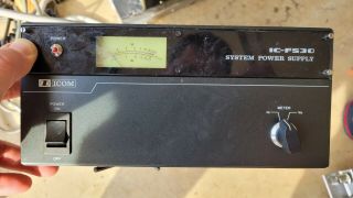 Ic - Ps30 Rare Item Icom Regulated Power Supply For Ham Transceiver