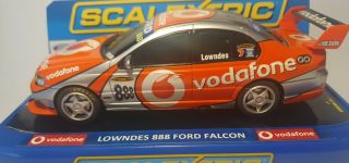 Scalextric 1:32 Rare Ford Falcon V8 In Display Case