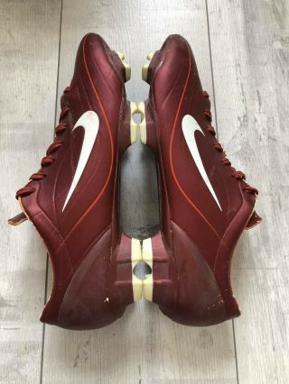 Nike Mercurial Vapor Ii Football Cleats Rare Red Boots Us12 Uk11 Eur46 Italy