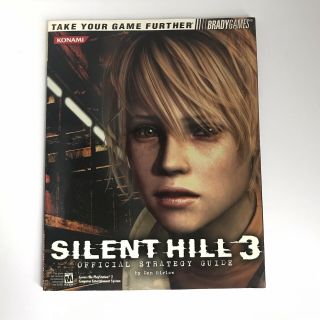 Brady Games Silent Hill 3 Official Strategy Guide Dan Birlew Euc Rare