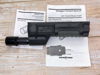 Surefire Shotgun Forend Weaponlight For Mossberg 500 - Led L60l - Rare