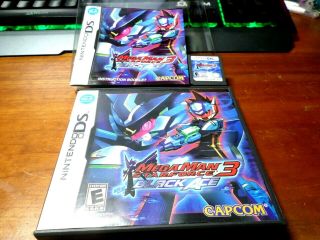 Mega Man - Star Force 3: Black Ace (nintendo Ds) Complete Game 3ds Very Rare