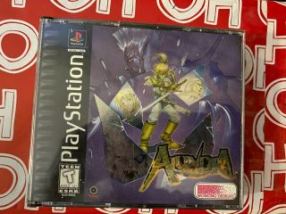 Alundra (sony Playstation 1,  1997) Rare And Complete