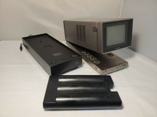 Very Rare Sony Kv - 4000 Portable Trinitron Color Tv Accessories Parts/repair