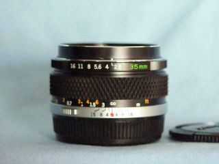 Olympus Om M - System Zuiko 35mm F2.  8 Lens Rare