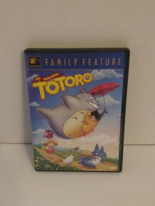 My Neighbor Totoro Dvd English Dub 20th Century Fox Studio Ghibli Rare