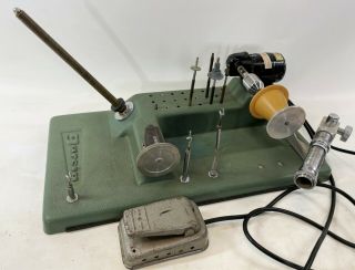 Rare Garcia Vintage Electric Reel Spooler Fishing Line Spooling Machine