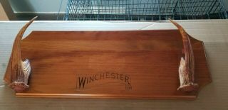 Rare Winchester Antler Gun Rack Made 1975