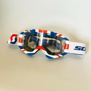 Extremely Rare Signed Dean Wilson 2011 Mxon Exclusive Scott Goggles.
