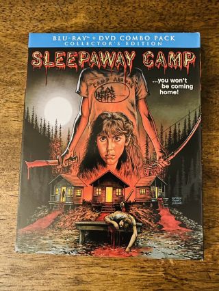 Sleepaway Camp [2014] Blu - Ray,  Dvd Combo Collector’s Edition W/slipcover Oop Rare