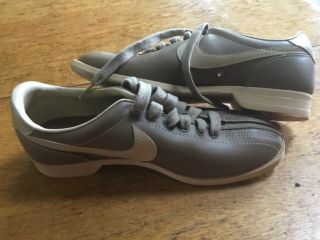 Vintage Nike Bowling Shoes 7 1/2 Tan 80s Rare