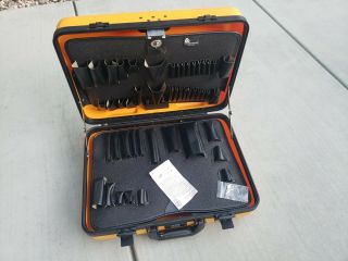 Chicago Case Company Technician Tool Case Cool And Rare Yellow