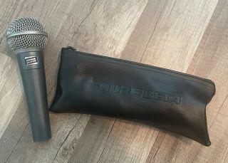 Rare Vintage Shure Beta 58 Microphone Dynamic Vocal Microphone