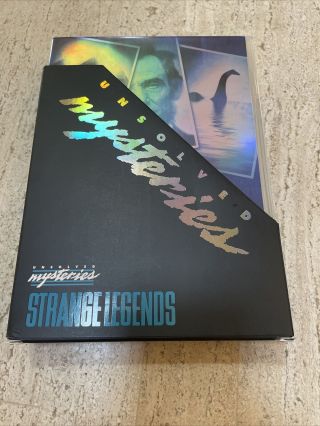 Unsolved Mysteries - Strange Legends - 2005 4 Disc Dvd Set - Rare & Out Of Print
