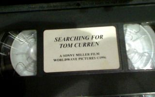 Searching For Tom Curren Vhs Surfing Film (rare) Good Case And Tape