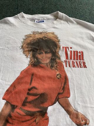 Vintage 1985 Tina Turner ‘you Better Be Good To Me’ Shirt Size Large Grail Rare