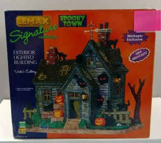 Retired Lemax Spooky Town Vicki 