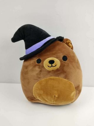 Rare Kellytoy Squishmallow Walter The Brown Bear 8 " Plush Toy Halloween Witch