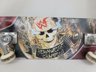 Vintage 2001 WWF WWE Stone Cold Steve Austin Skateboard Rare 3