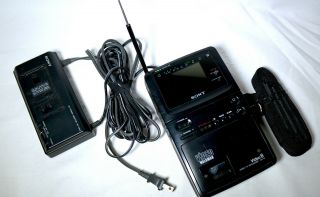 Sony Video 8 Gv 8 Video Walkman Tv Recorder & Accessories (rare)
