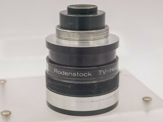 Rare - Rodenstock Tv - Heligon 50mm F1.  1 Fast Macro Lens For Camera Adaptation