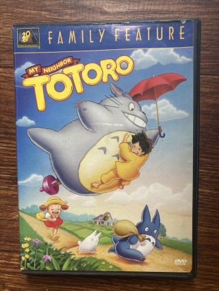 My Neighbor Totoro (dvd,  2002) Rare & Oop Studio Ghibli Movie Flawless
