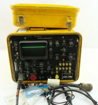 Rare An/usm - 339 Us Military Contract Water And Weather Proof Oscilloscope Hp
