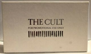 The Cult Ceremony Ultra Rare Us Promo Cd/cassette/vhs Box Set 
