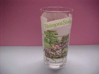 1983 Belmont Stakes Glass Very Rare.  Not Derby Glass