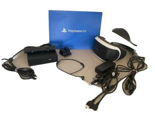Sony Playstation Vr Ps4/ps5 Virtual Reality Headset Core Bundle Psvr Rarely