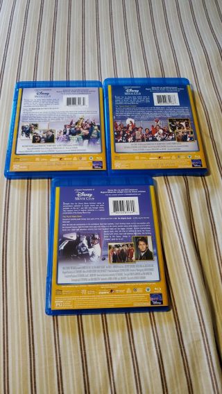 The Mighty Ducks Trilogy 1 2 3 Blu - Ray Disney Movie Club - RARE,  Rewards Open 2