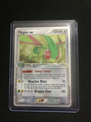 Flygon Ex Rare Holo Pokemon Card (87/92) Ex Legend Makers 2006.  Psa Ready