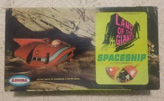 1969 Aurora Model Land Of The Giants Spaceship All Rare