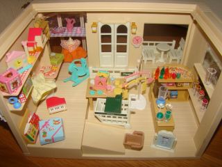 Sylvanian Families John Lewis Department Store & Cafe Boxed Rare Calico Critters 2