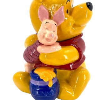 Westland Rare Winnie The Pooh hugging Piglet Cookie Jar 3
